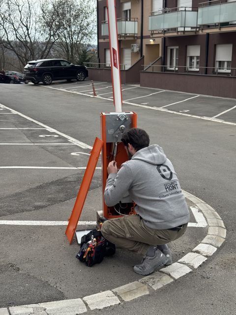 Podešavanje parking rampe